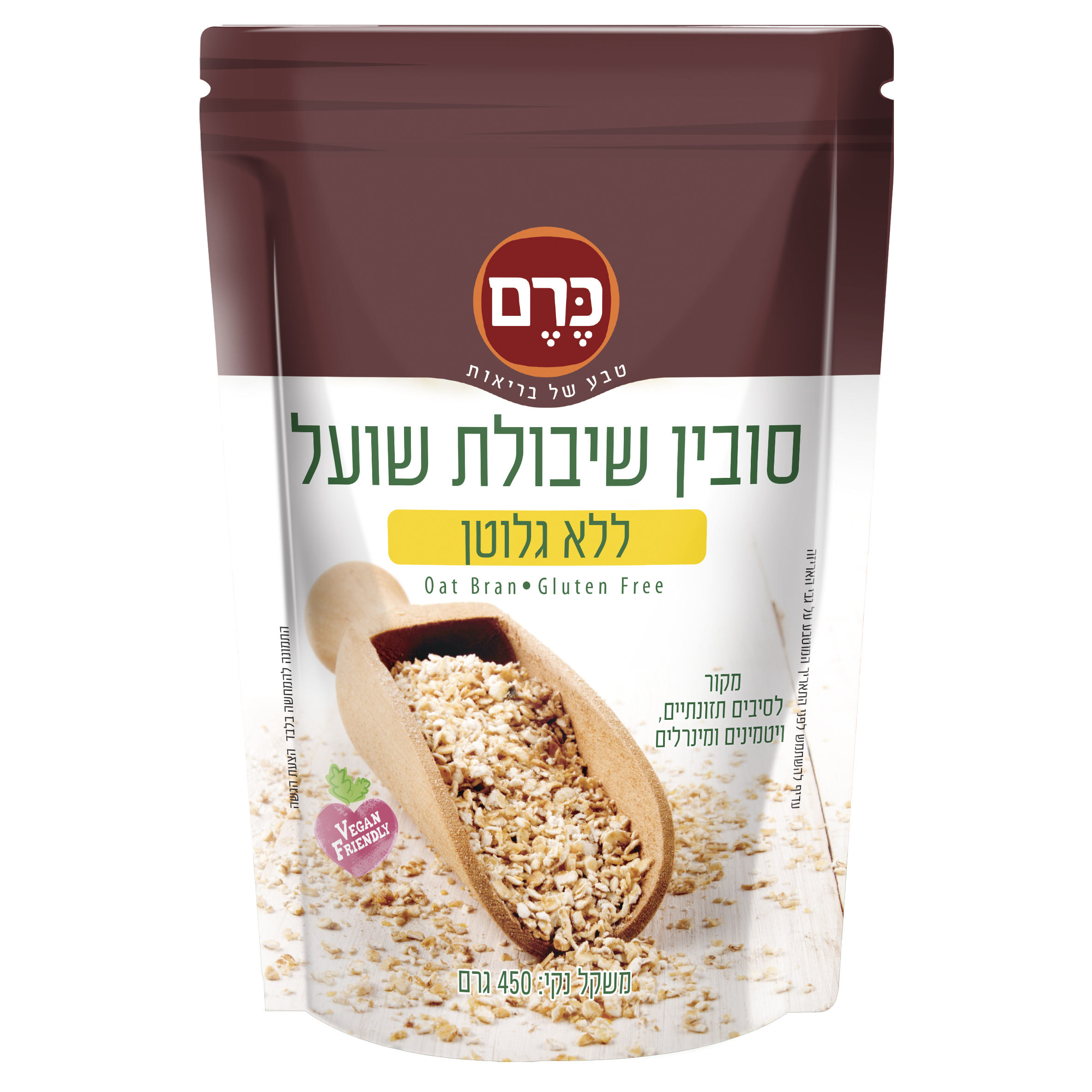 סובין שיבולת שועל ללא גלוטן