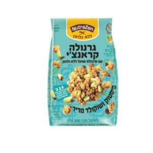גרנולה קראנצ'י פיסטוק ושוקולד מריר