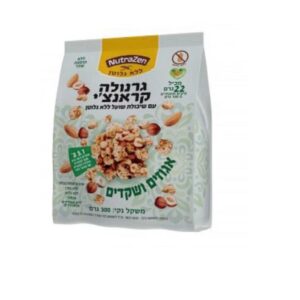 גרנולה קראנצ'י אגוזים ושקדים