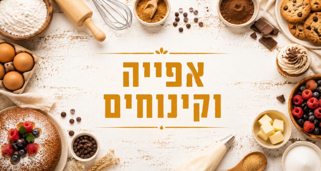 אפייה וקינוחים